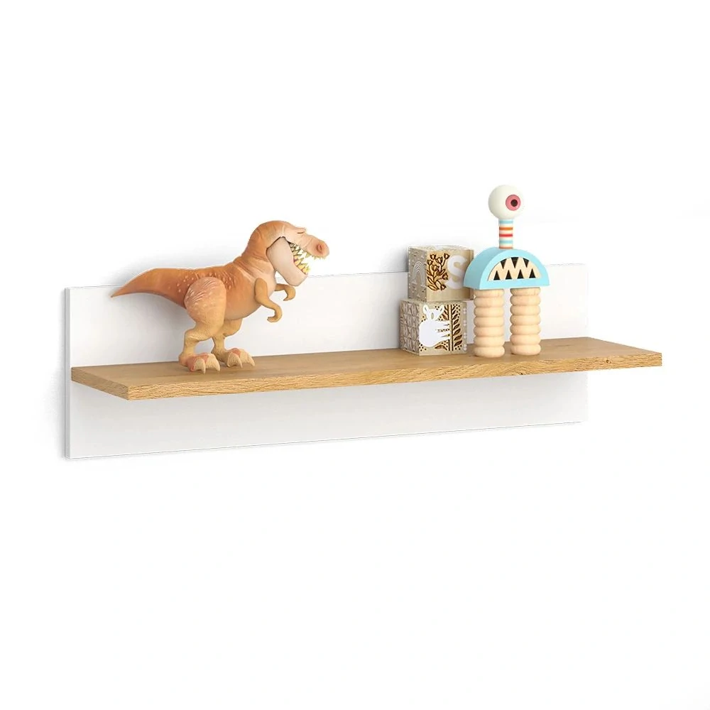 Police na dětský pokoj Bílá 70 x 20 cm, Malia