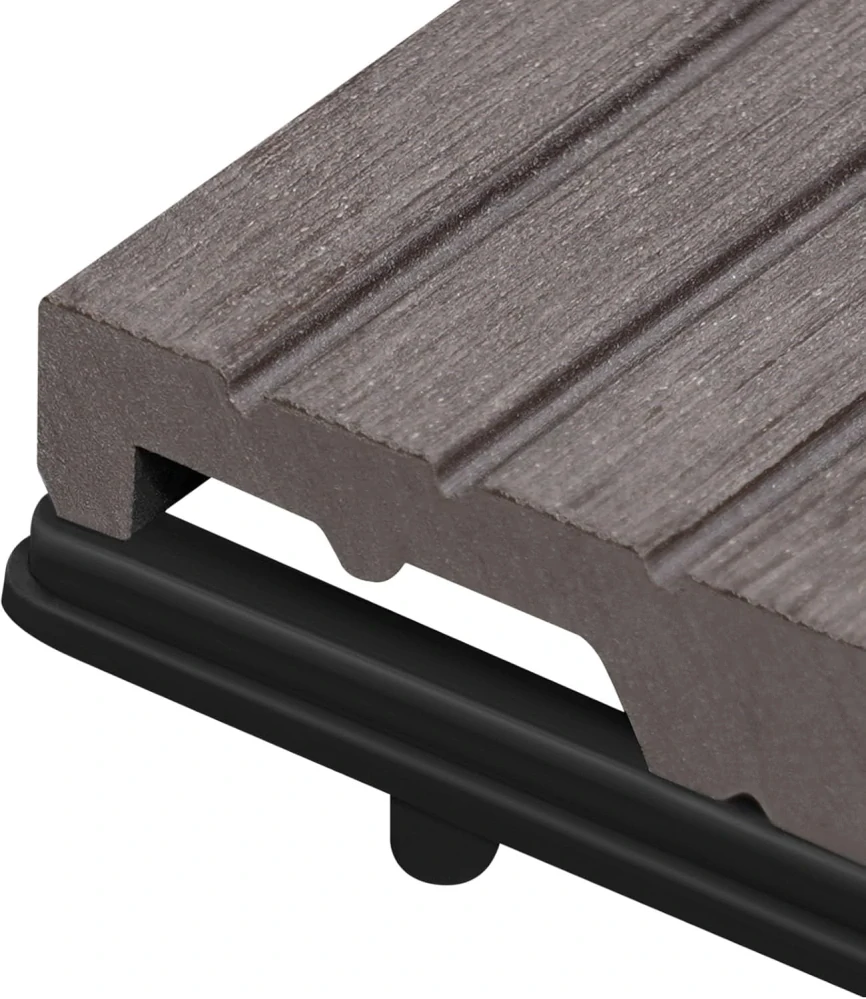 WOLTU WPC dlaždice 30 x 60 cm pro zahradu a terasu 6 kusů/1 m²