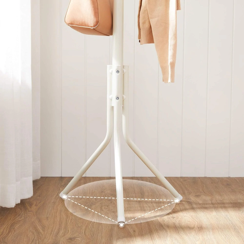 Stojan na oblečení SONGMICS, výška 182 cm, robustní kov