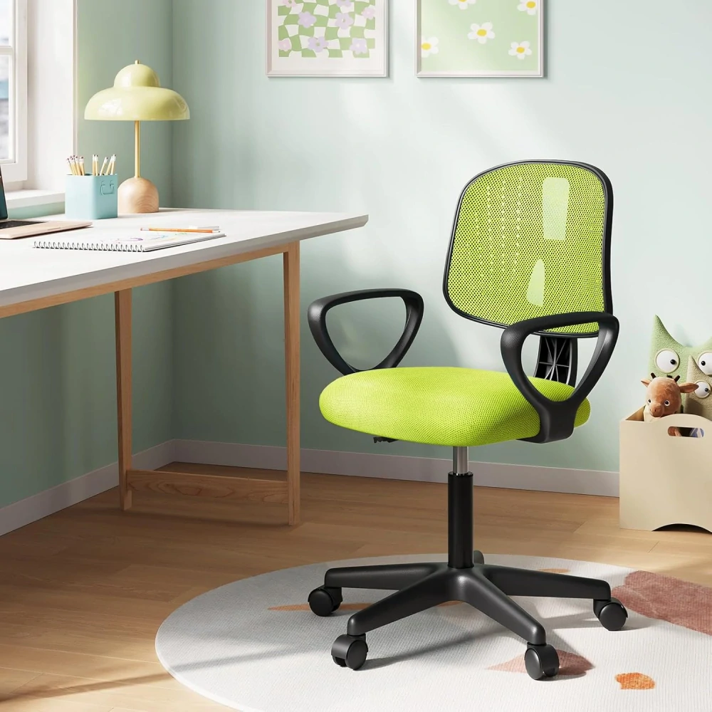 Dětská kancelářská židle K0008BS, ergonomická otočná židle, výškově nastavitelná