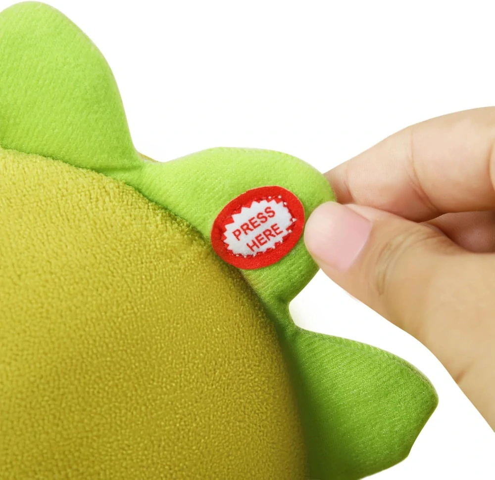 WOLTU Houpací kůň, Plyšové houpací zvířátko Dinosaurus, Houpací hračka pro děti Miminko