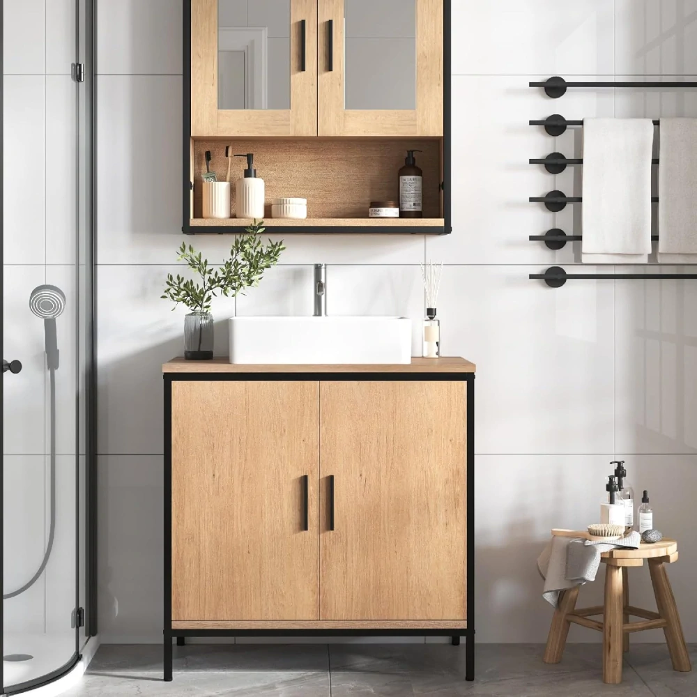 EUGAD skříňka pod umyvadlo 60x60x30