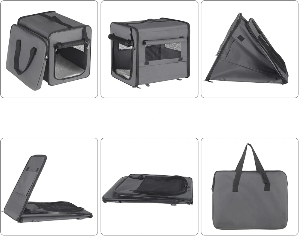 EUGAD skládací box na psa Š61xV51xH46cm 