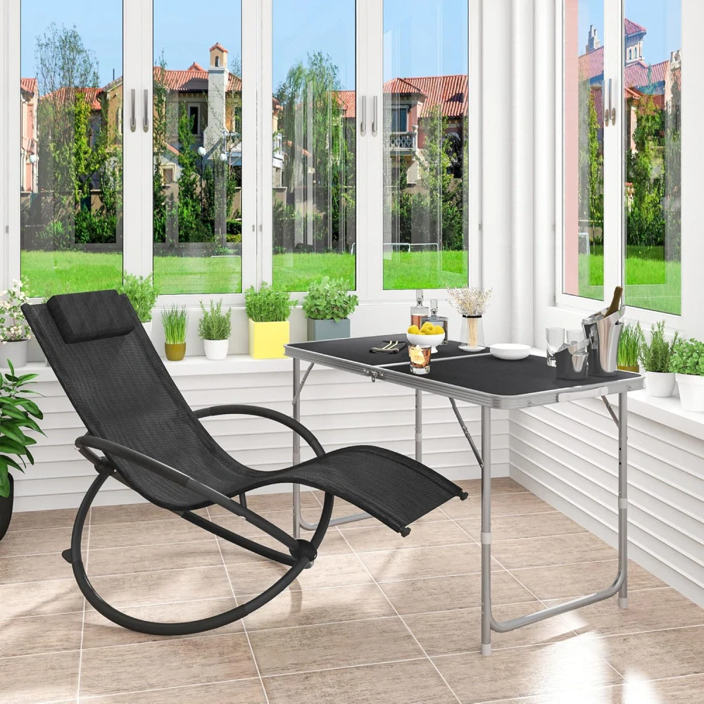 WOLTU LS002sz Houpací lehátko na balkón