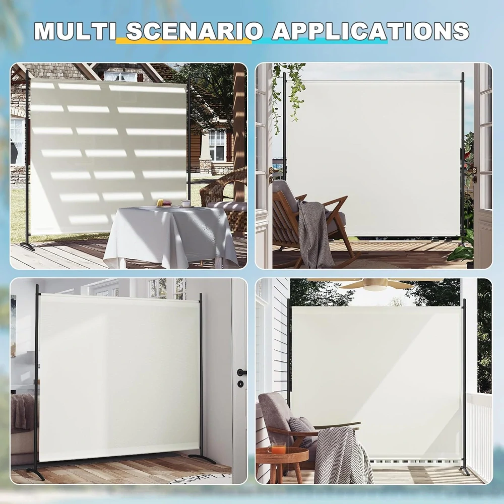 WOLTU 1-dílná zástěna 180 x 177 cm