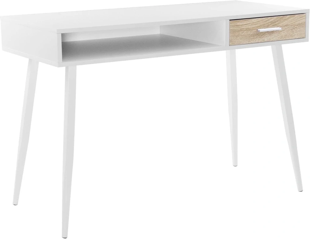 Woltu TS39ws počítačový stůl, kancelářský stůl  110 x 50 x 75 cm