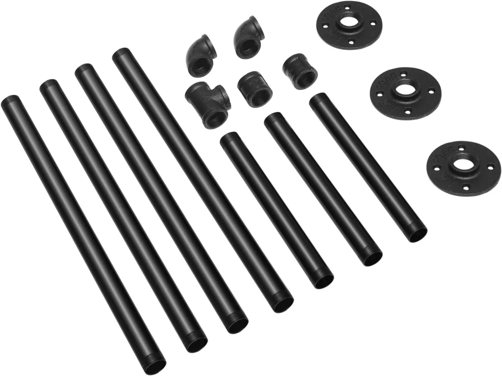 eSituro SGR0129-2 věšák na šaty Sada 2 vyjímatelných věšáků na oblečení 180 cm