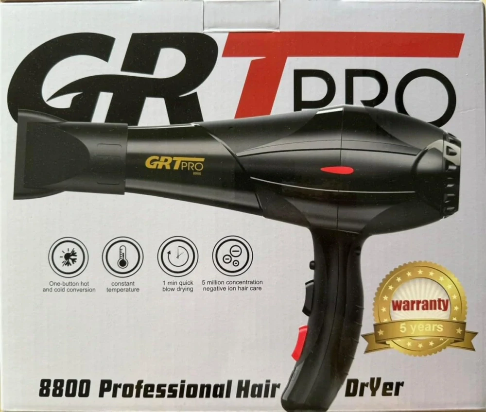 GRT PRO Profesionální vysoušeč vlasů 2400 W