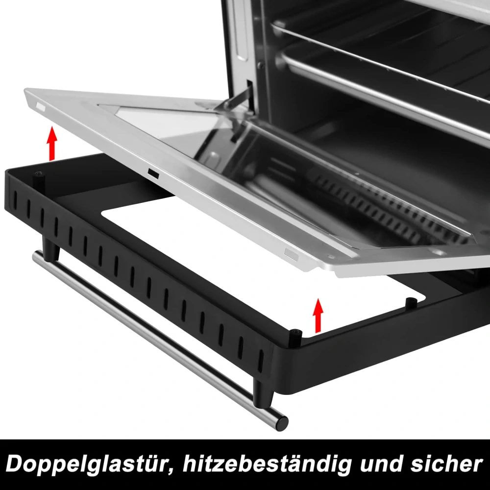 WOLTU Mini pečící trouba, 10 litrů, 650 W