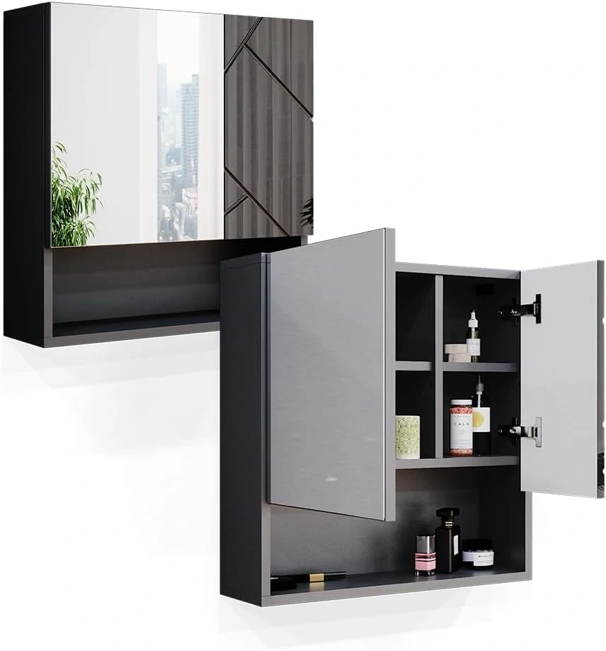 Vicco Irma zrcadlová koupelnová skříň 16,9 D x 54 Š x 55 Vka