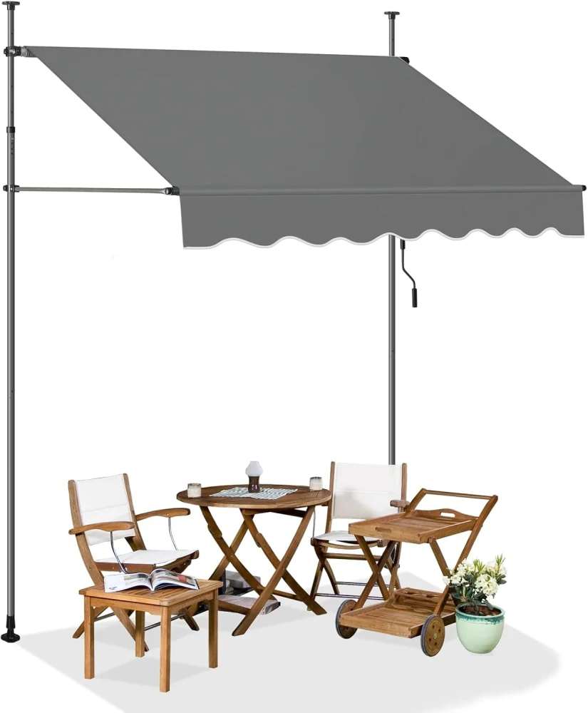 Markýza WOLTU MKS0001an02, 250 cm, antracitová