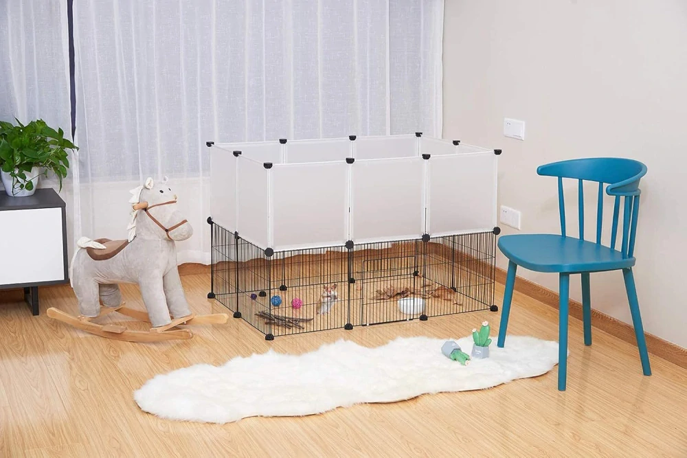 Výběh pro králíky, štěňata Eugad 72 x 107 x 72, zvýšení