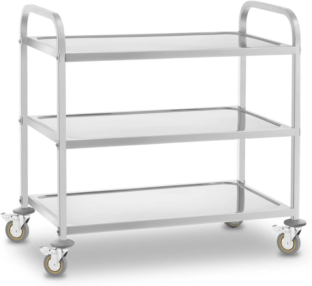 Royal Catering čajový vozík RCSW 3 (3 police, nosnost 480 kg, 100 x 56 x 97,5 cm