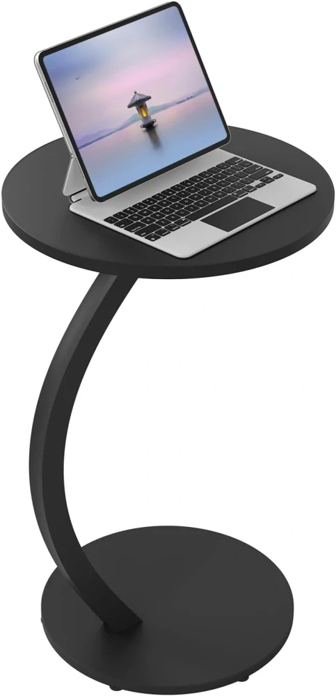 WOLTU BTS21sz Odkládací stolek ve tvaru C