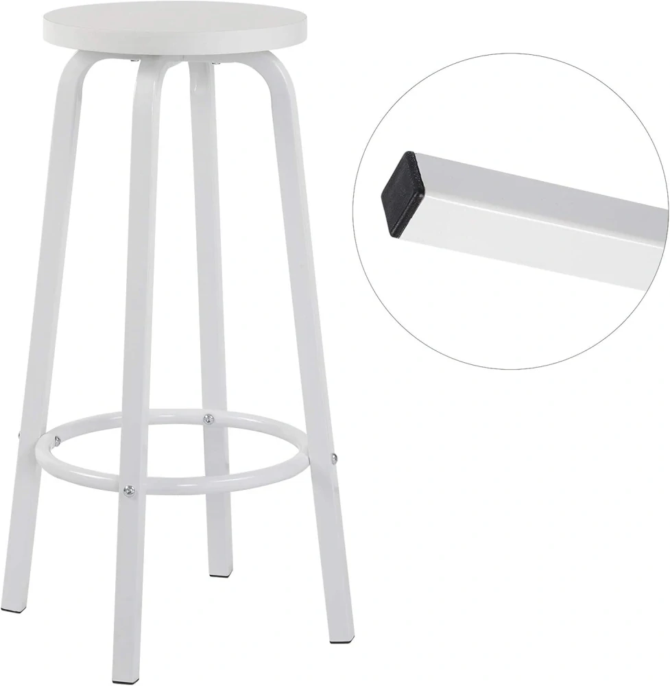 WOLTU sada 2 barových židle