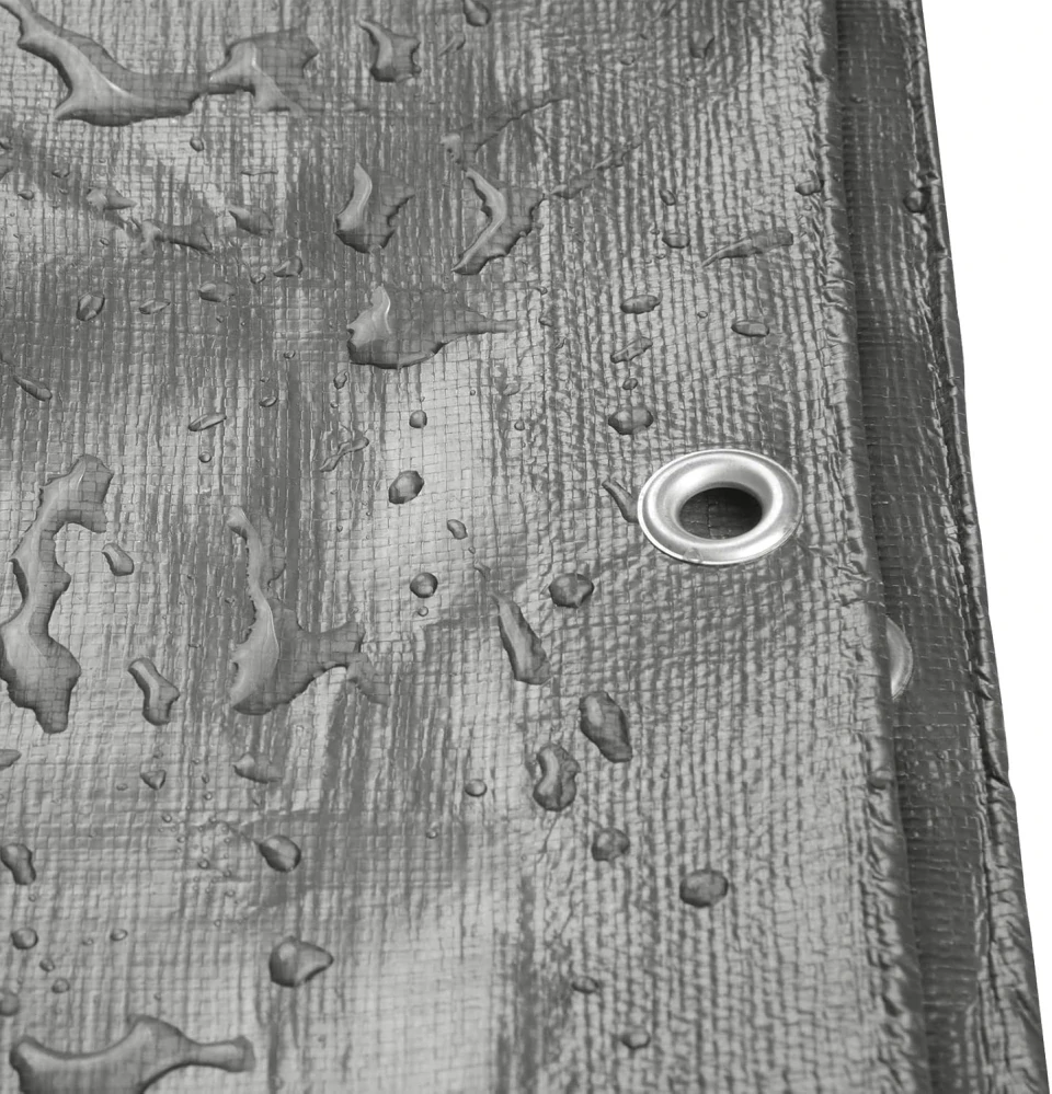 Plachta WOLTU 5 x 5 m, voděodolná, 280 g/m², šedá