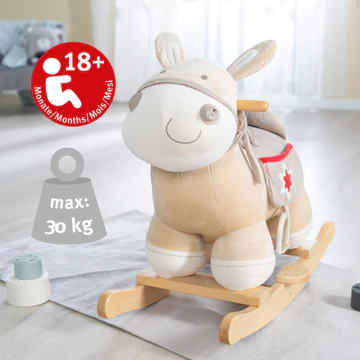 Houpací koník, houpací zvířátko ze dřeva